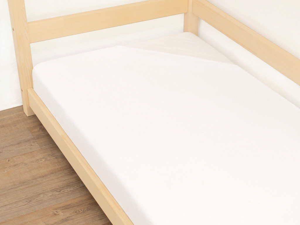 Wit Benlemi jersey hoeslaken 80 x 150 cm