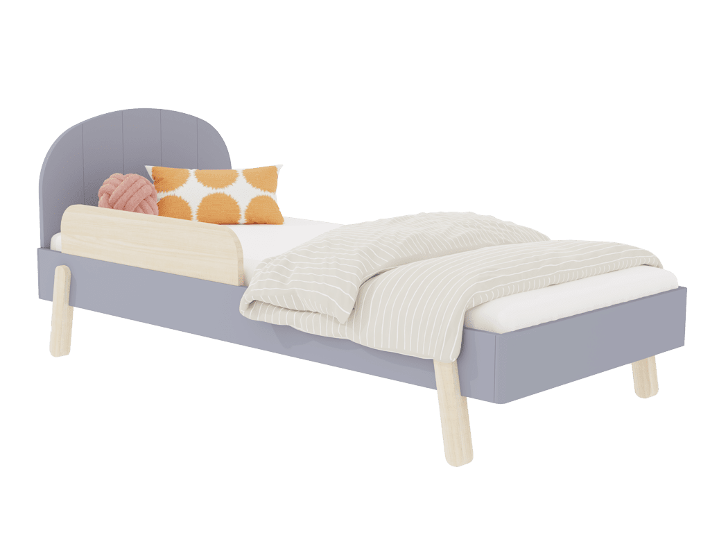 Kinderbed Nova - 90x200 - rond hoofdbord - 