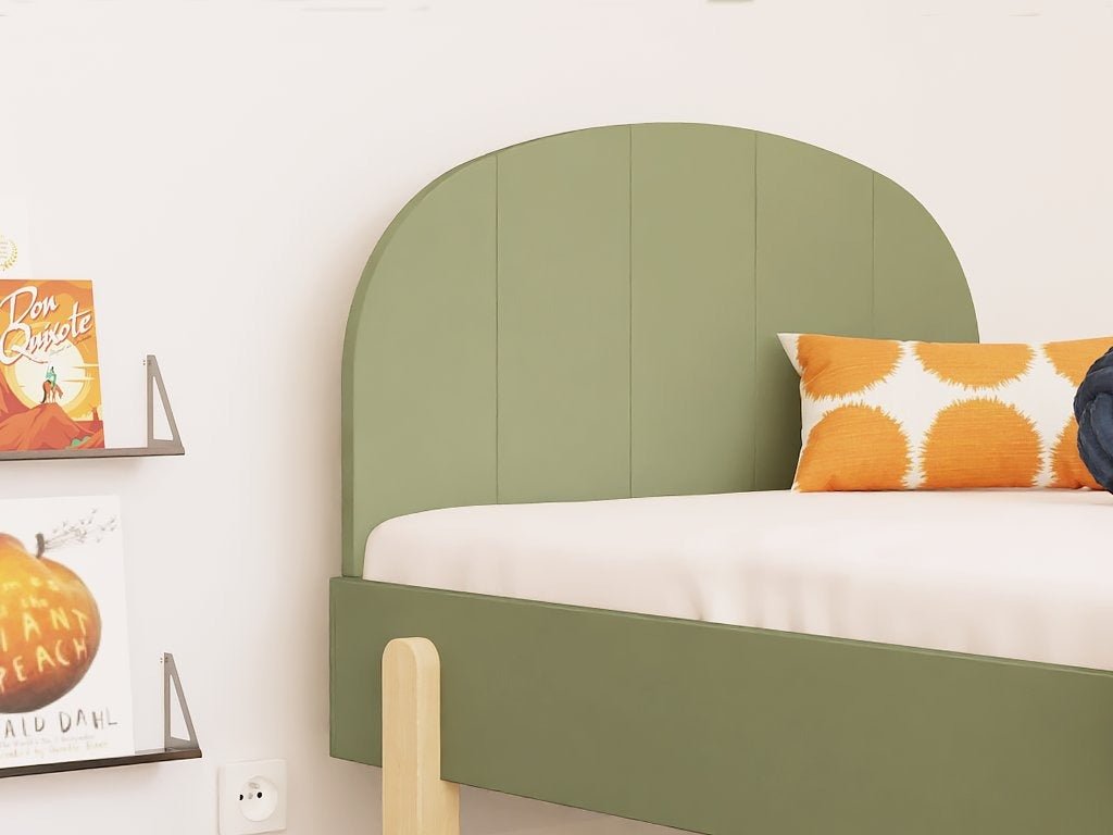 Kinderbed Nova - 90x200 - rond hoofdbord - 