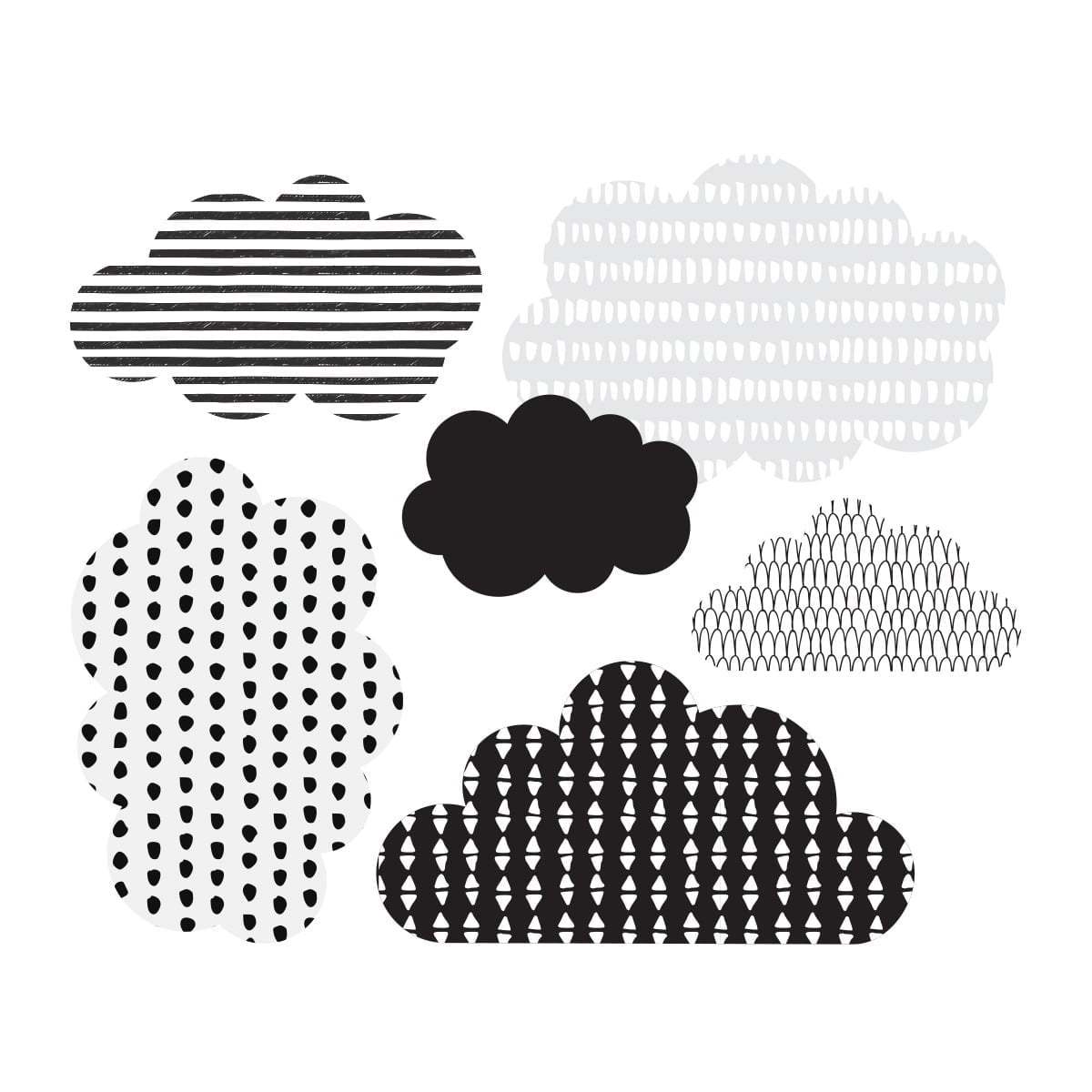 Scandinavian Clouds Set