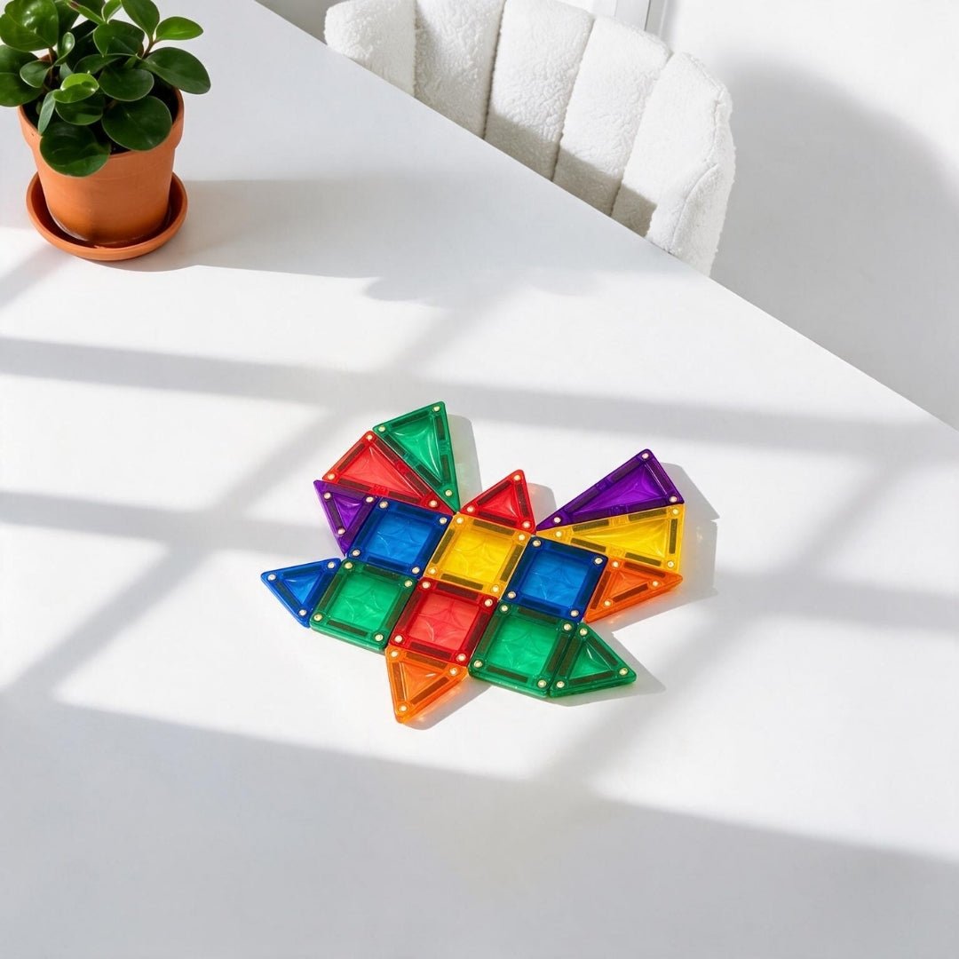 Coblo Mini Magnetische Tegels – 36 stuks in gebruik