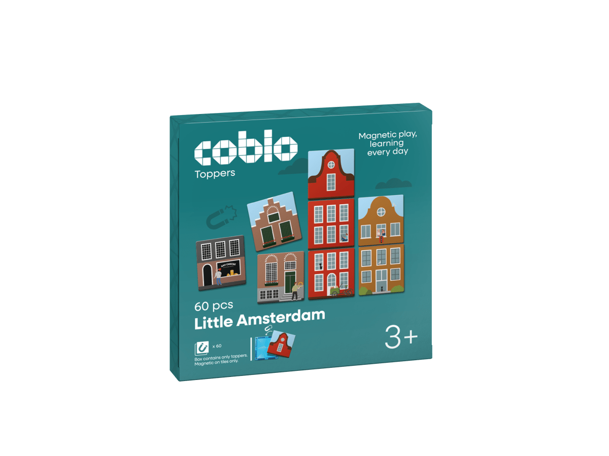 Coblo Toppers Little Amsterdam – 60 stuks verpakking