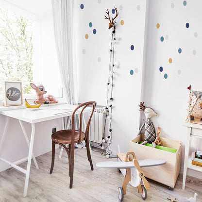 Konfetti 5 Marineblau Türkis