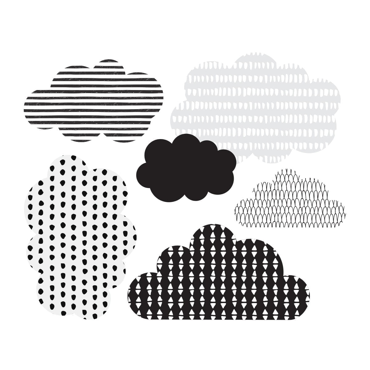 Scandinavian Clouds Set - 