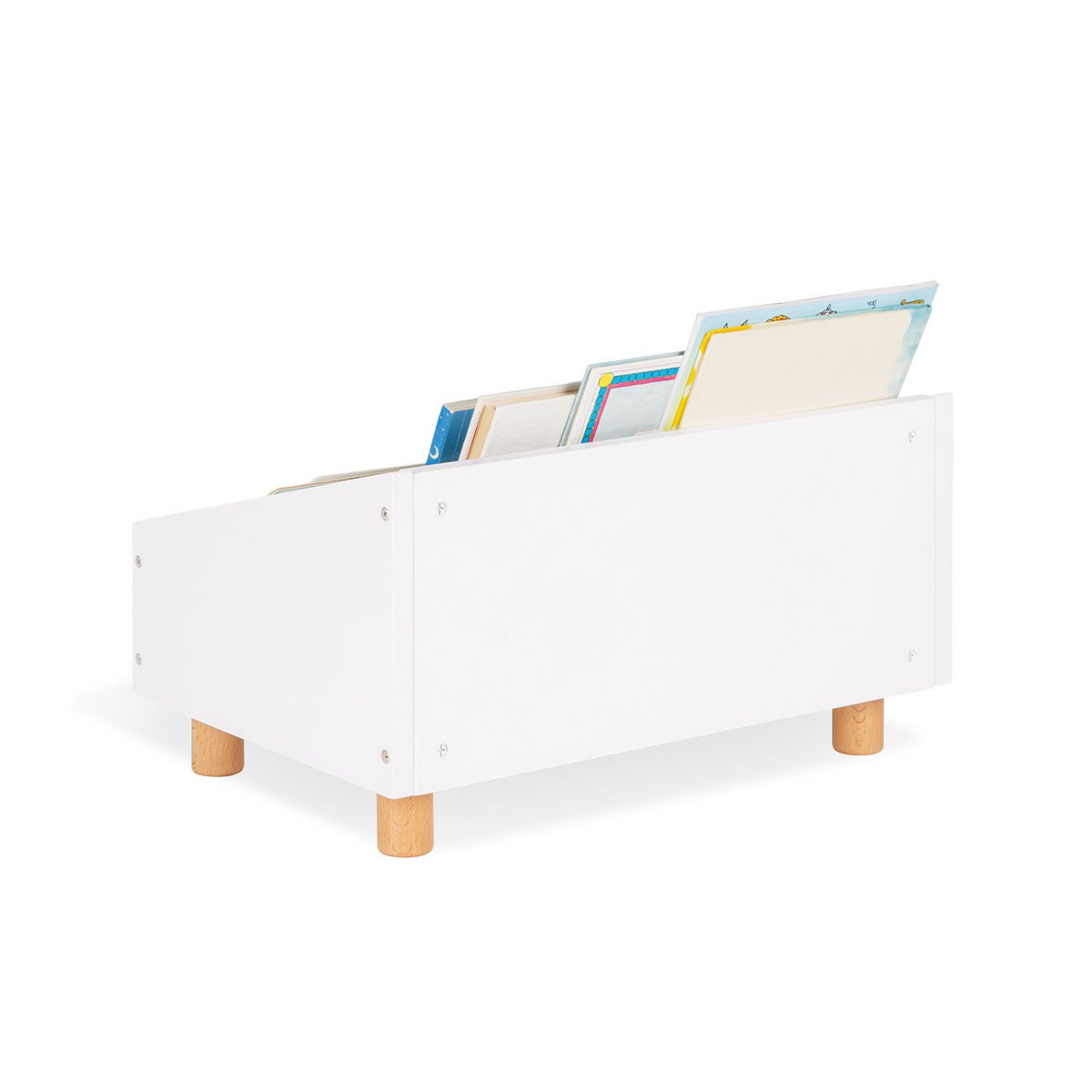 Kinderboekenkast Ando, wit