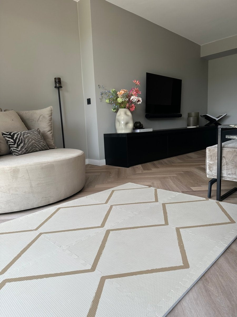 Beni speelmat foam - herfst goud - 