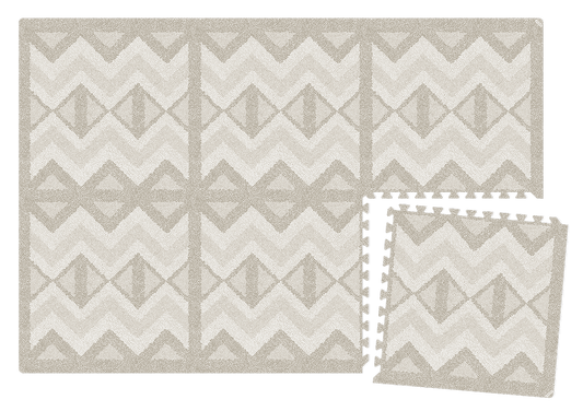 Kilim speelmat foam - Feather Gray - 