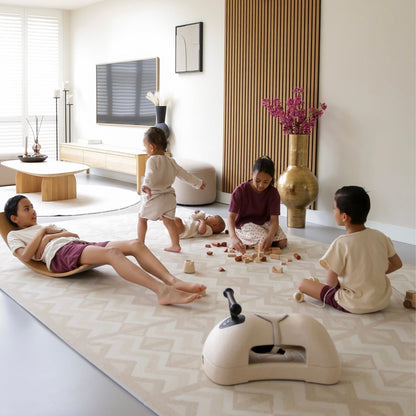 Kilim speelmat foam - Sand - 