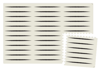 Lucio speelmat foam - ecru - 