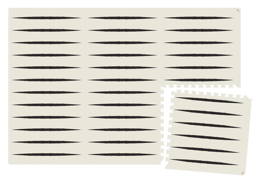 Lucio speelmat foam - ecru - 