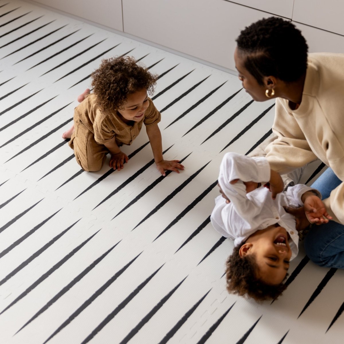 Lucio speelmat foam - ecru - 