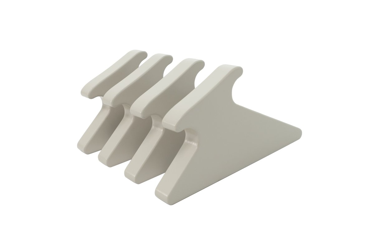 LUOTO II wedges in zwarte uitvoering