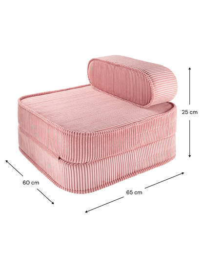 Pink Mousse Flip Chair