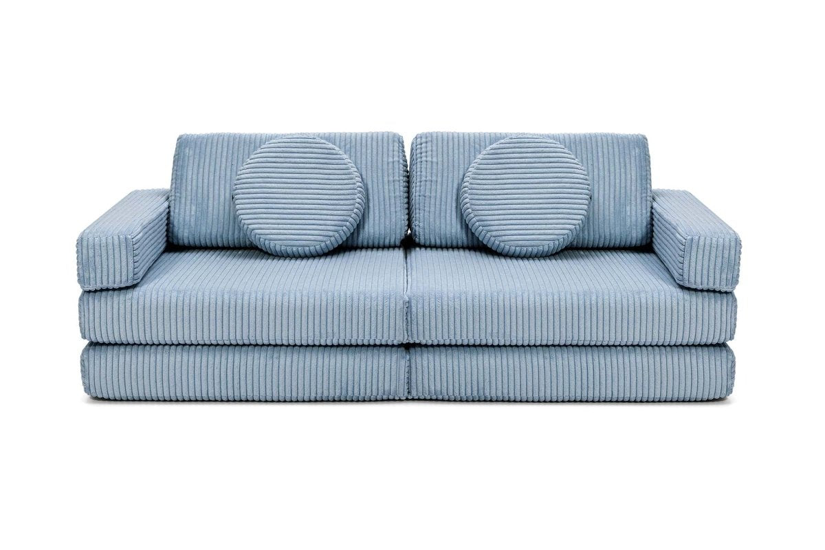 Shappy Speelbank Pure Corduroy Mini 120 cm in Sky Sugar