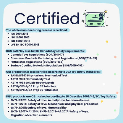 Multifunctional Soft Play Activity Blocks - Motion - Building