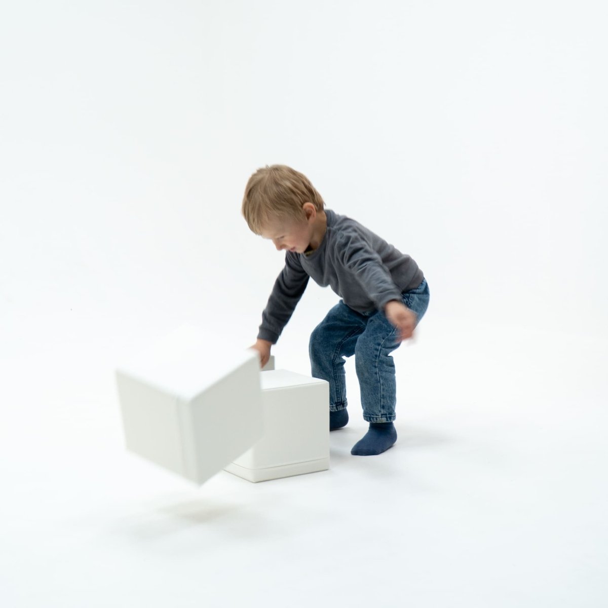 soft play set met zachte bouwblokken voor baby's en peuters tot 3 jaar