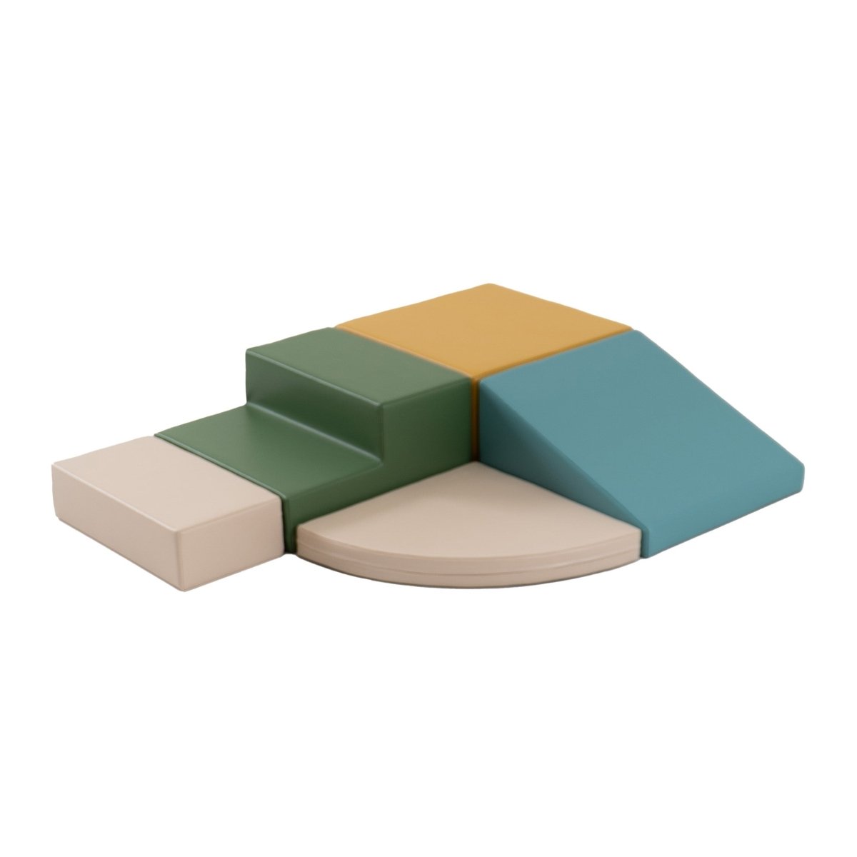soft play set met zachte bouwblokken voor baby's peuters en kleuters