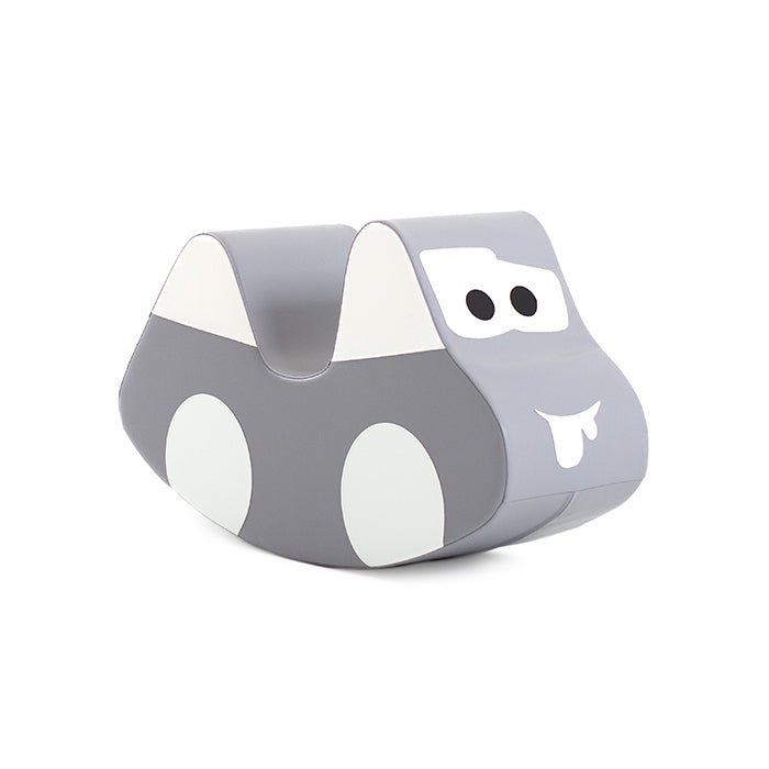 Detail van Soft Play Ride On Toy - Car in grijs