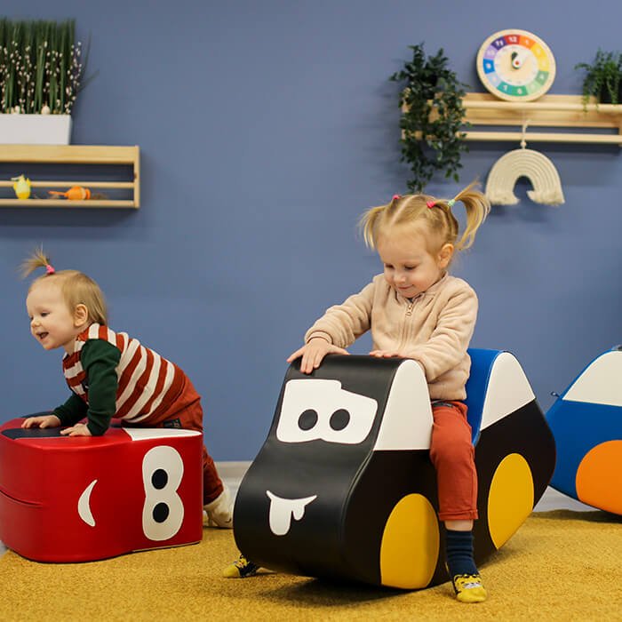 Soft Play Ride On Toy - Car - Rockers