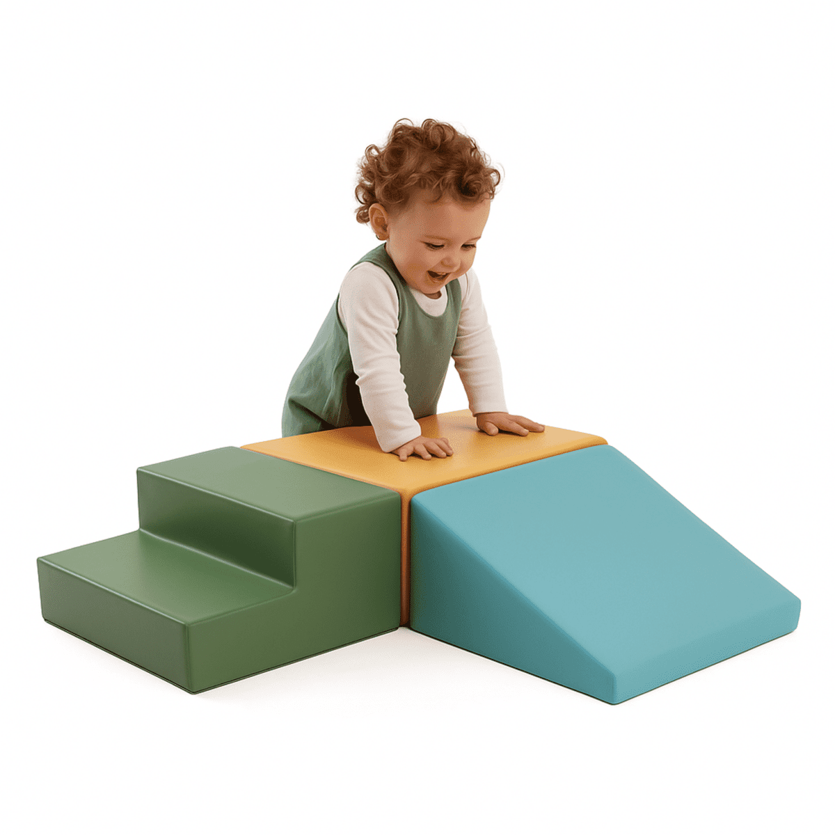IGLU Mini Climbie soft play klimset – pastel turquoise