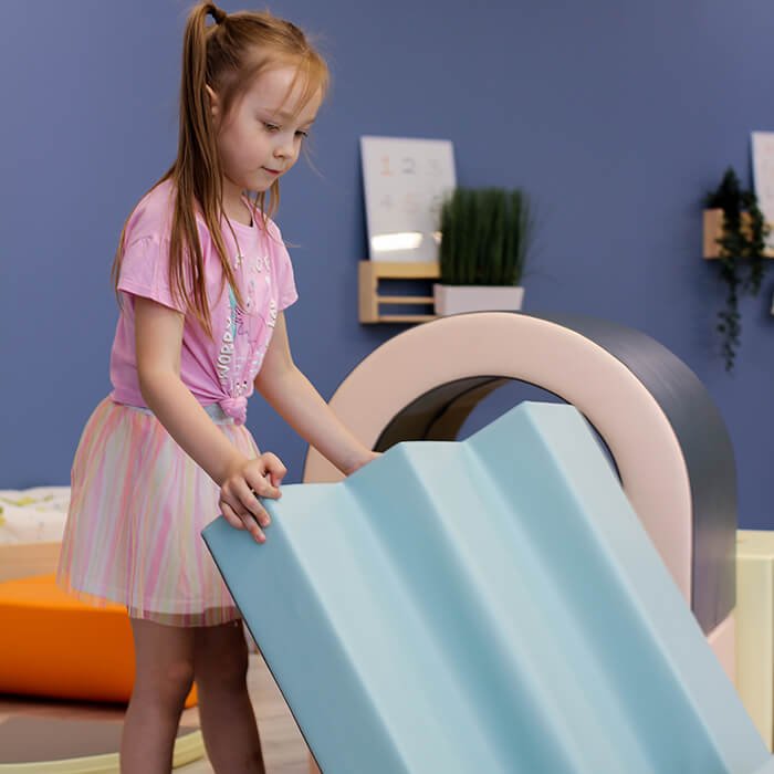 Soft Play Set - Tunnel foam speelset - Step & Slide