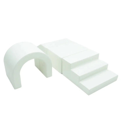 Soft Play Set - Tunnel foam speelset - Step & Slide