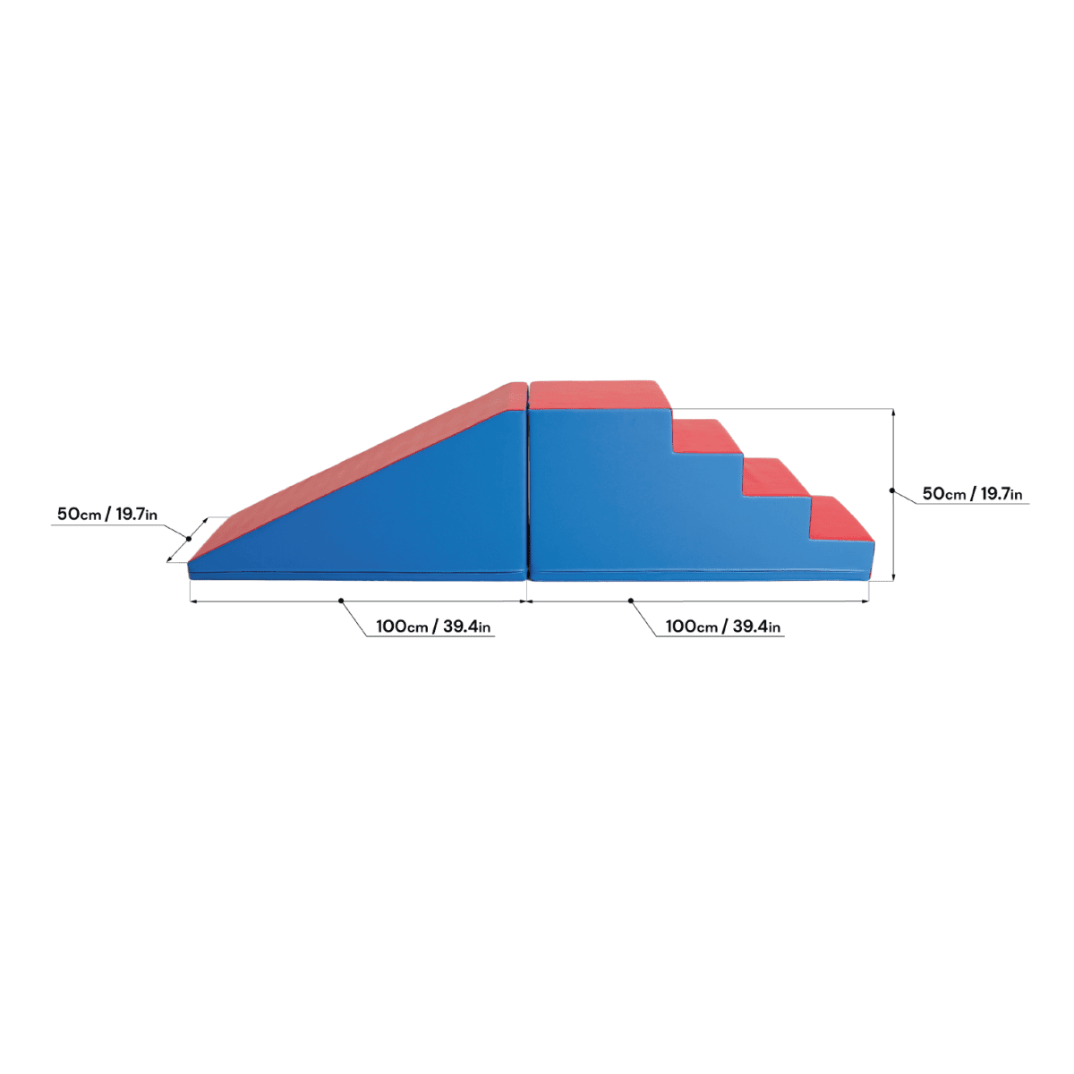 Soft Play - Step and Slide set - Mega Fun Slider - Step & Slide