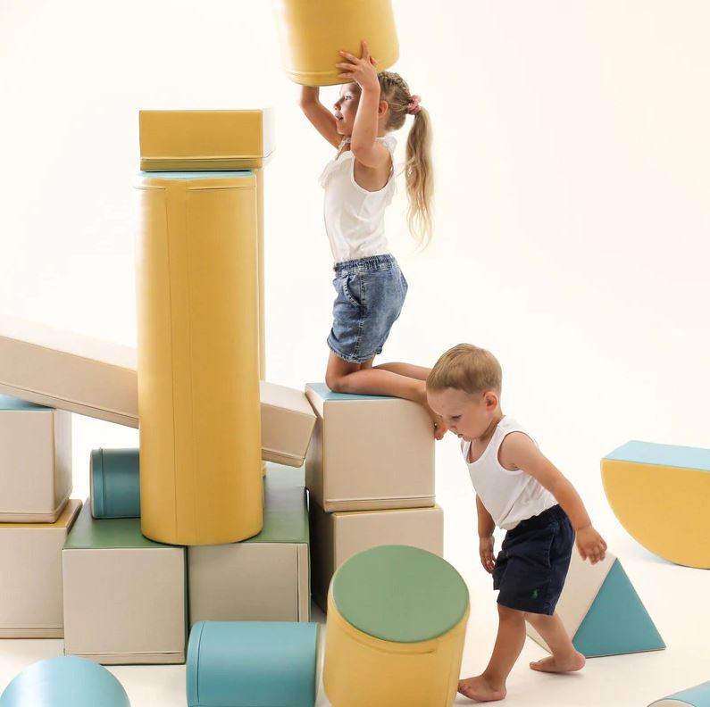 Soft Play kasteel - Fortress foam blokken