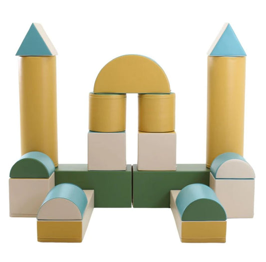 Soft Play kasteel - Fortress foam blokken