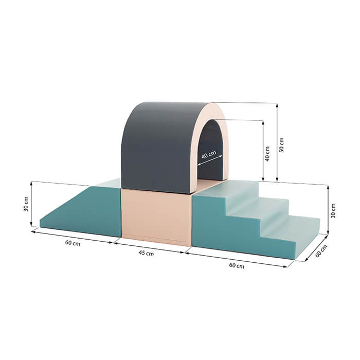 Soft Play Set - Tunnel - IGLU Soft Play