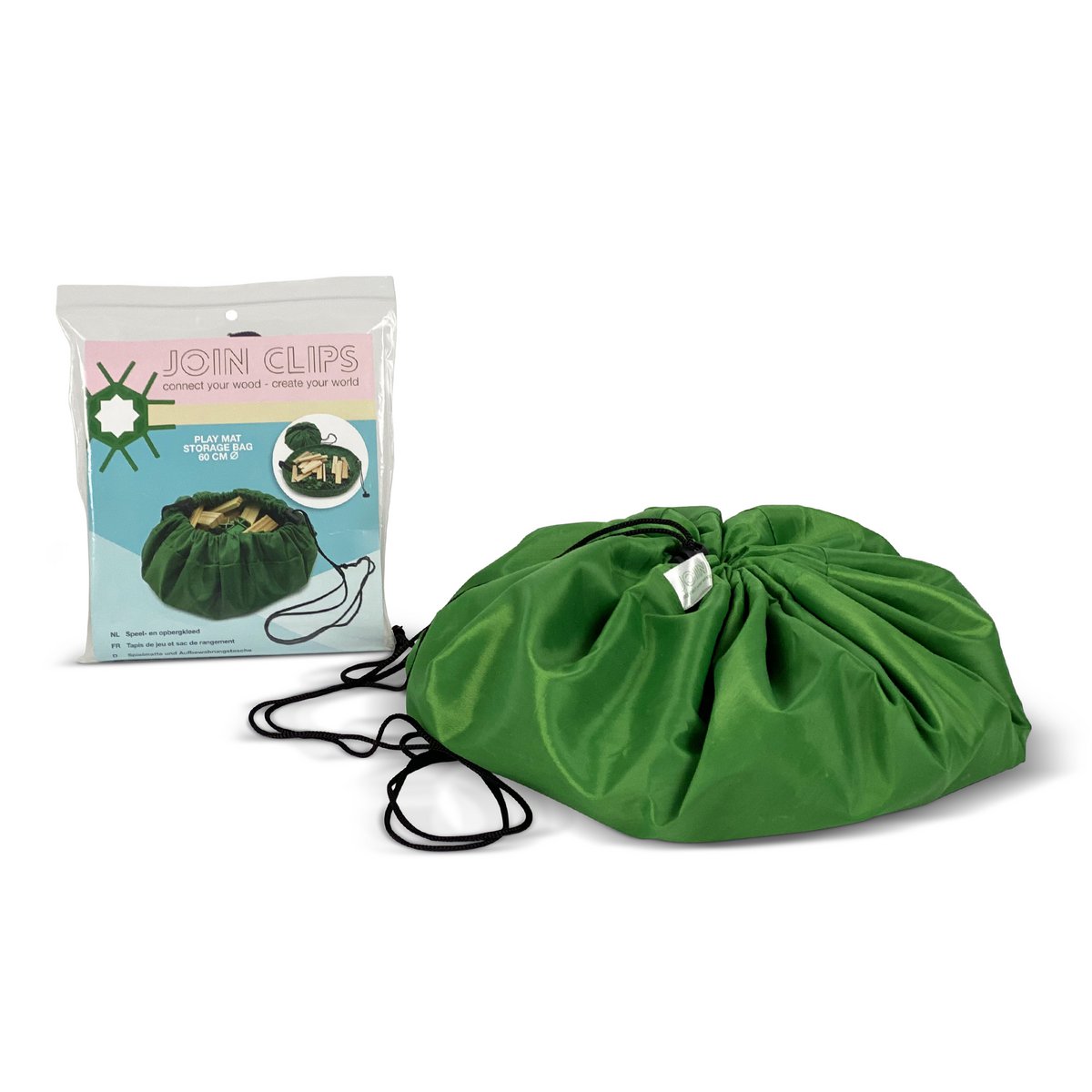 JOIN CLIPS speelkleed en opbergtas — Ø 60 cm-
