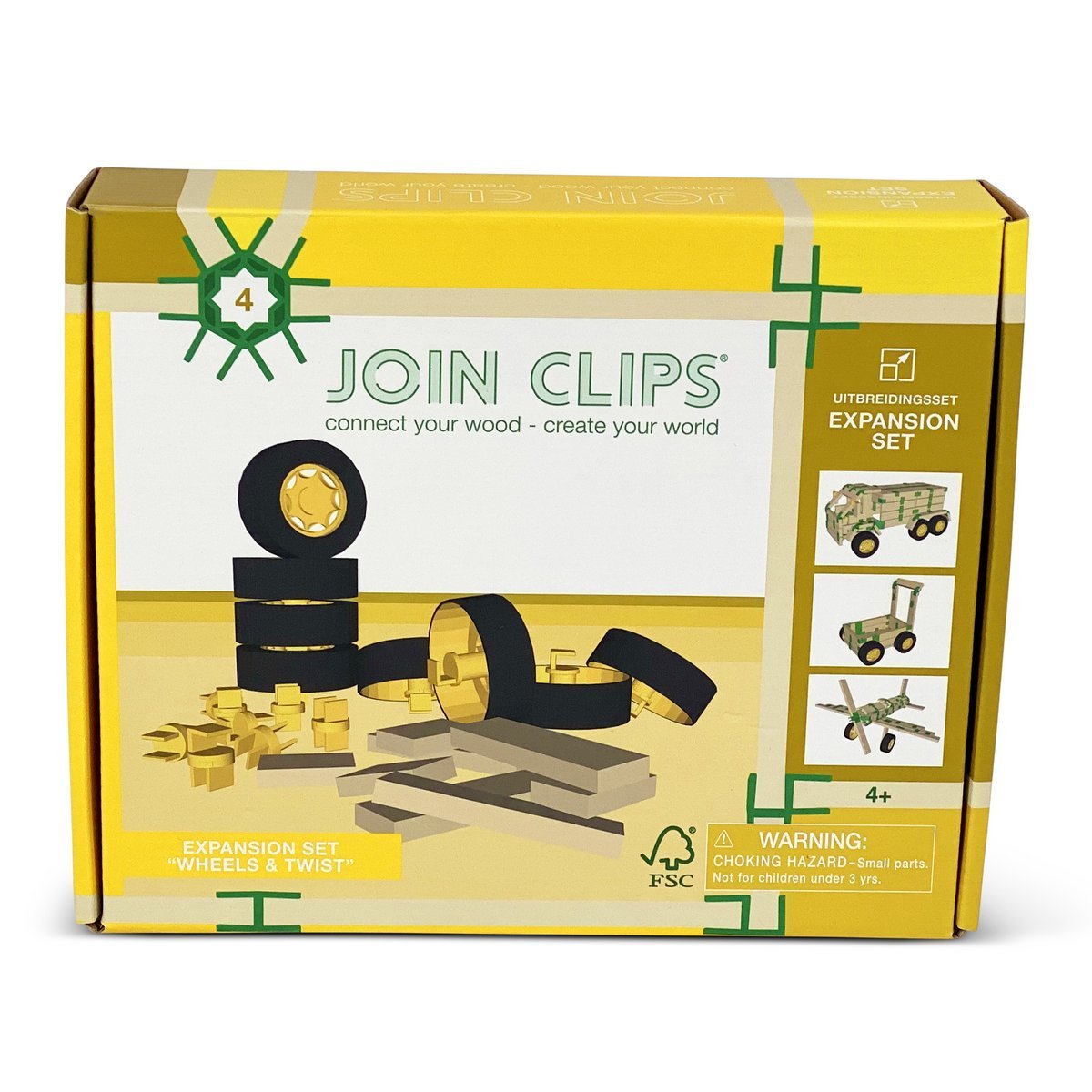 JOIN CLIPS Wheels &amp; Twist — wielen en draaiclips-