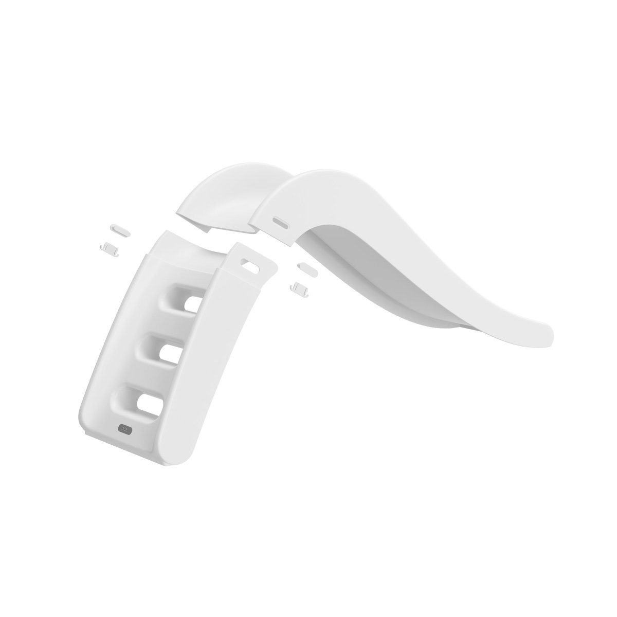 klikverbinding van de tweedelige Jupiduu Outdoor Slide