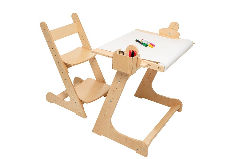 Montessori tekentafel set - Evolving kids desk