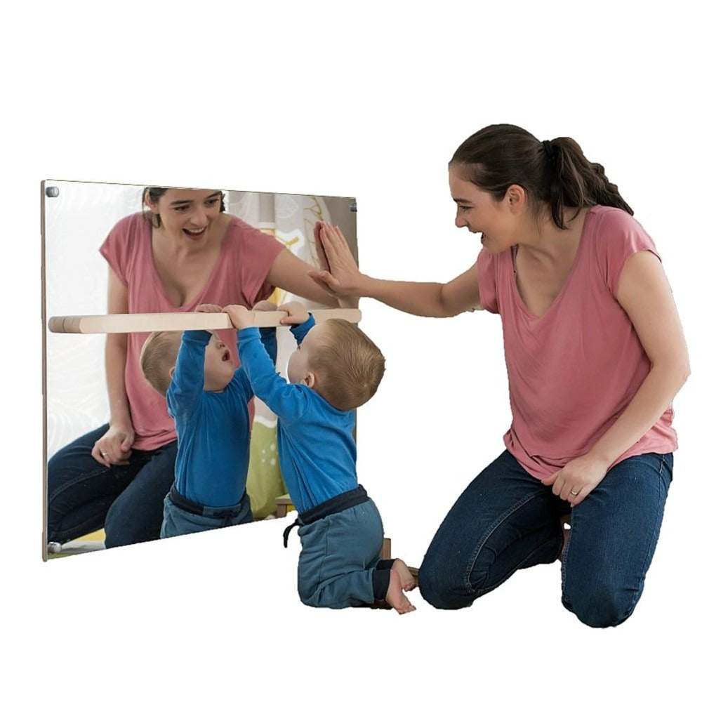 Leea Toys Montessori spiegel met balk