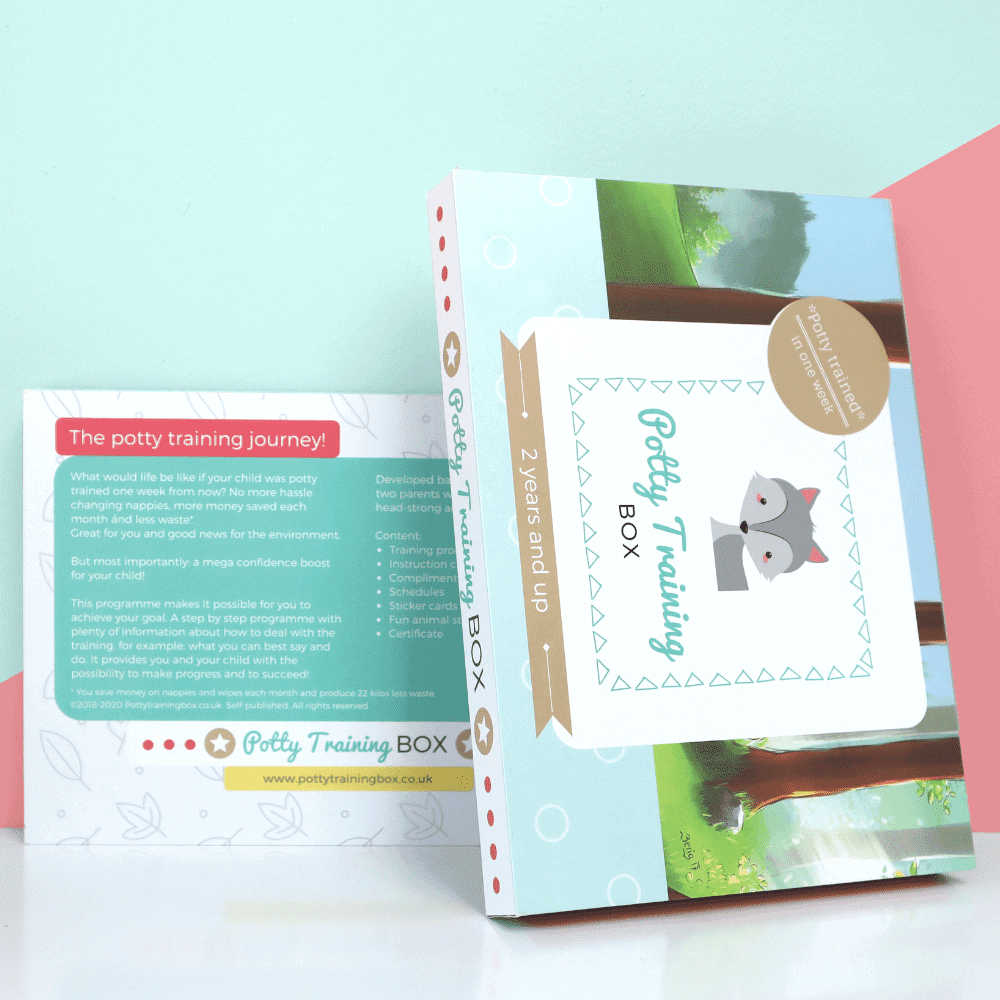 Potty training box - English version - Zindelijkheidsbox