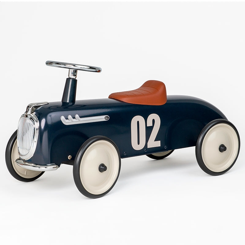 Baghera Roadster vintage loopauto - blauw