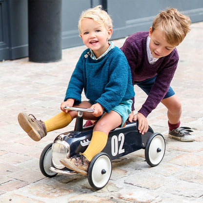 Baghera Roadster vintage loopauto - blauw