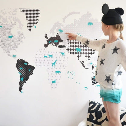 Karte 3 Schwarzweiß