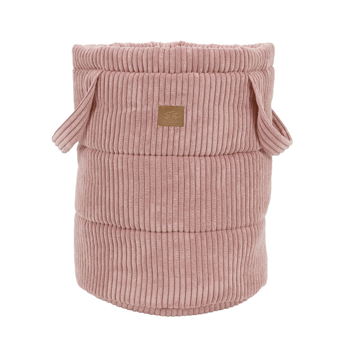 MeowBaby Aesthetic speelgoedmand in poederroze voor de kinderkamer