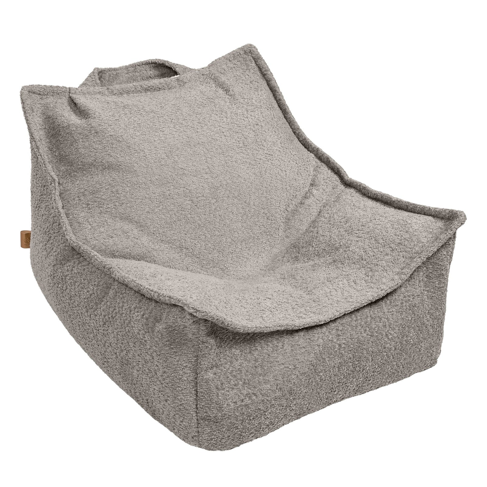 MeowBaby Boucle kinderzitzak beige detail