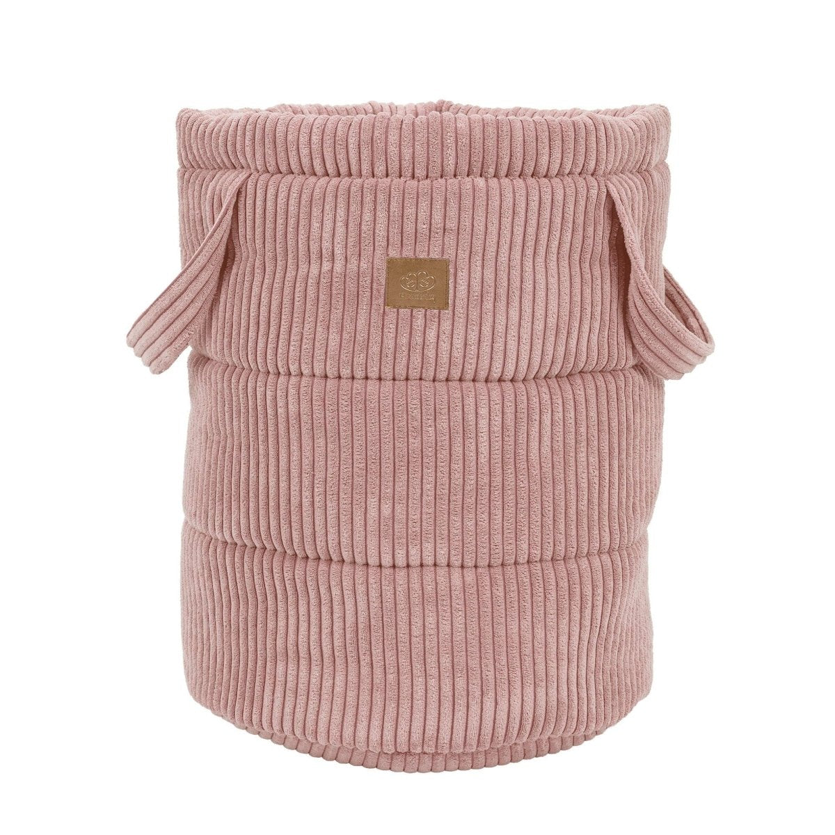 MeowBaby Aesthetic speelgoedmand in poederroze voor de kinderkamer