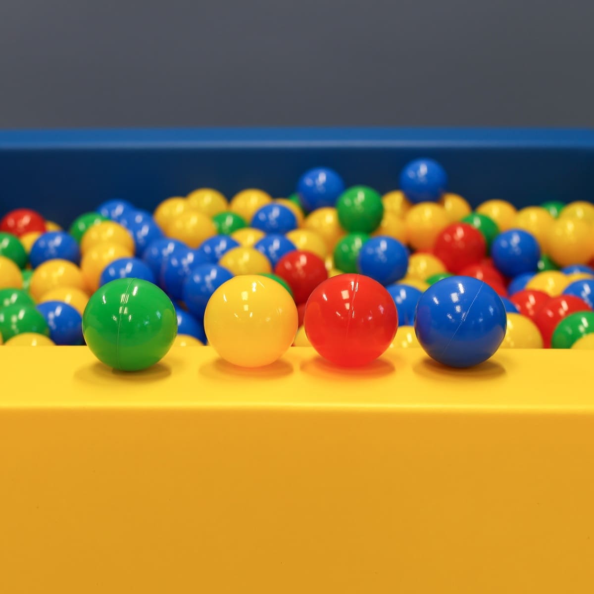 Multi color ballen voor Soft Play ballenbak (500 stuks)