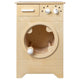 Van Dijk Toys wooden toy washing machine - Natural with white (Childcare quality)
