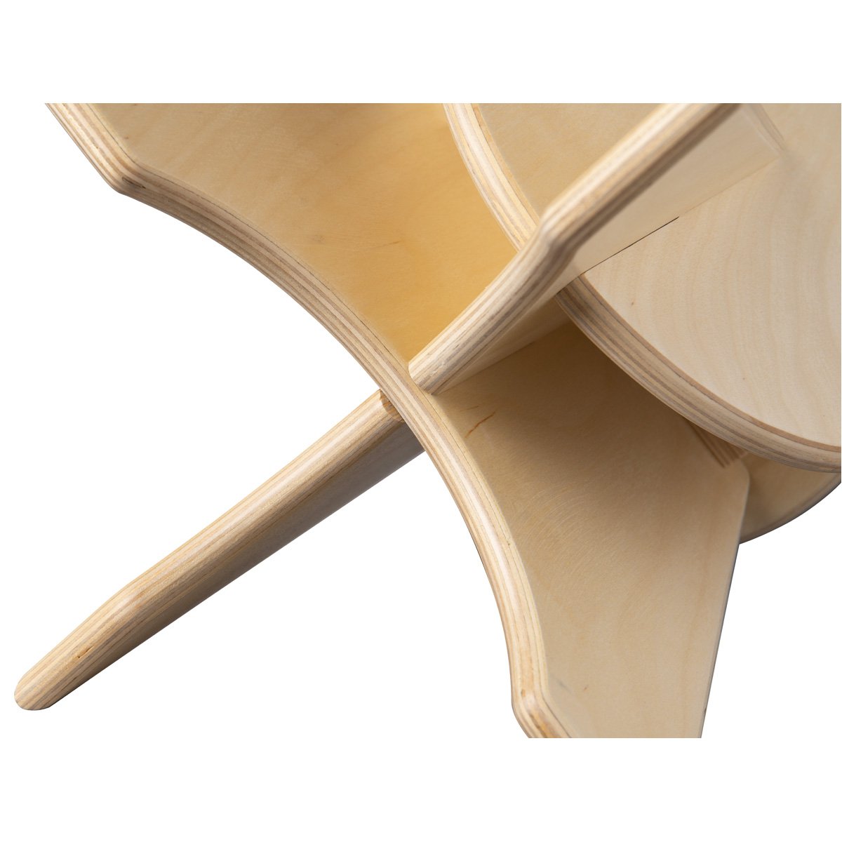 Van Dijk Toys houten Stoel Apollo voor Kleuters - Naturel ( kinderopvang kwaliteit) - 