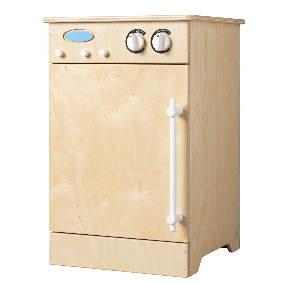 Van Dijk Toys Houten Vaatwasser – naturel met wit | kinderopvang - proof - 