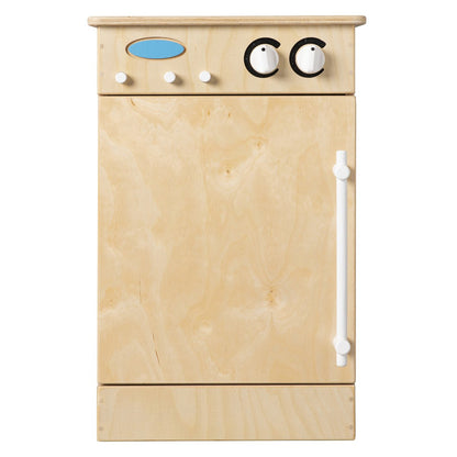 Van Dijk Toys Houten Vaatwasser – naturel met wit | kinderopvang - proof - 