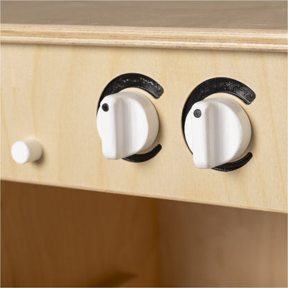 Van Dijk Toys Houten Vaatwasser – naturel met wit | kinderopvang - proof - 