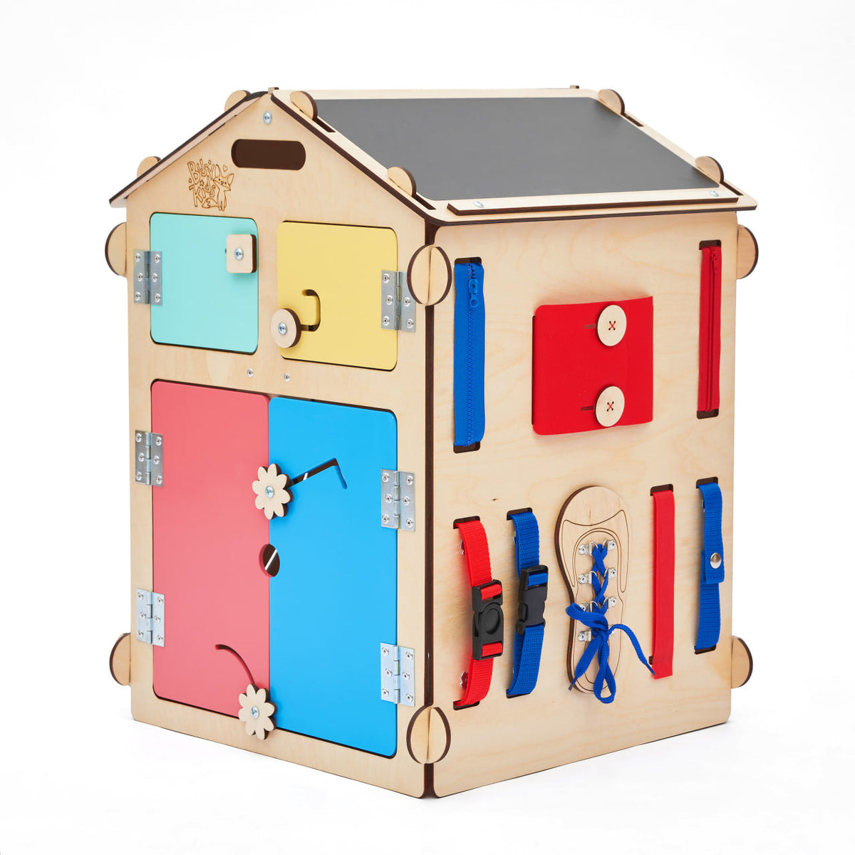 Set - Busy Board House natura and Creative Cube