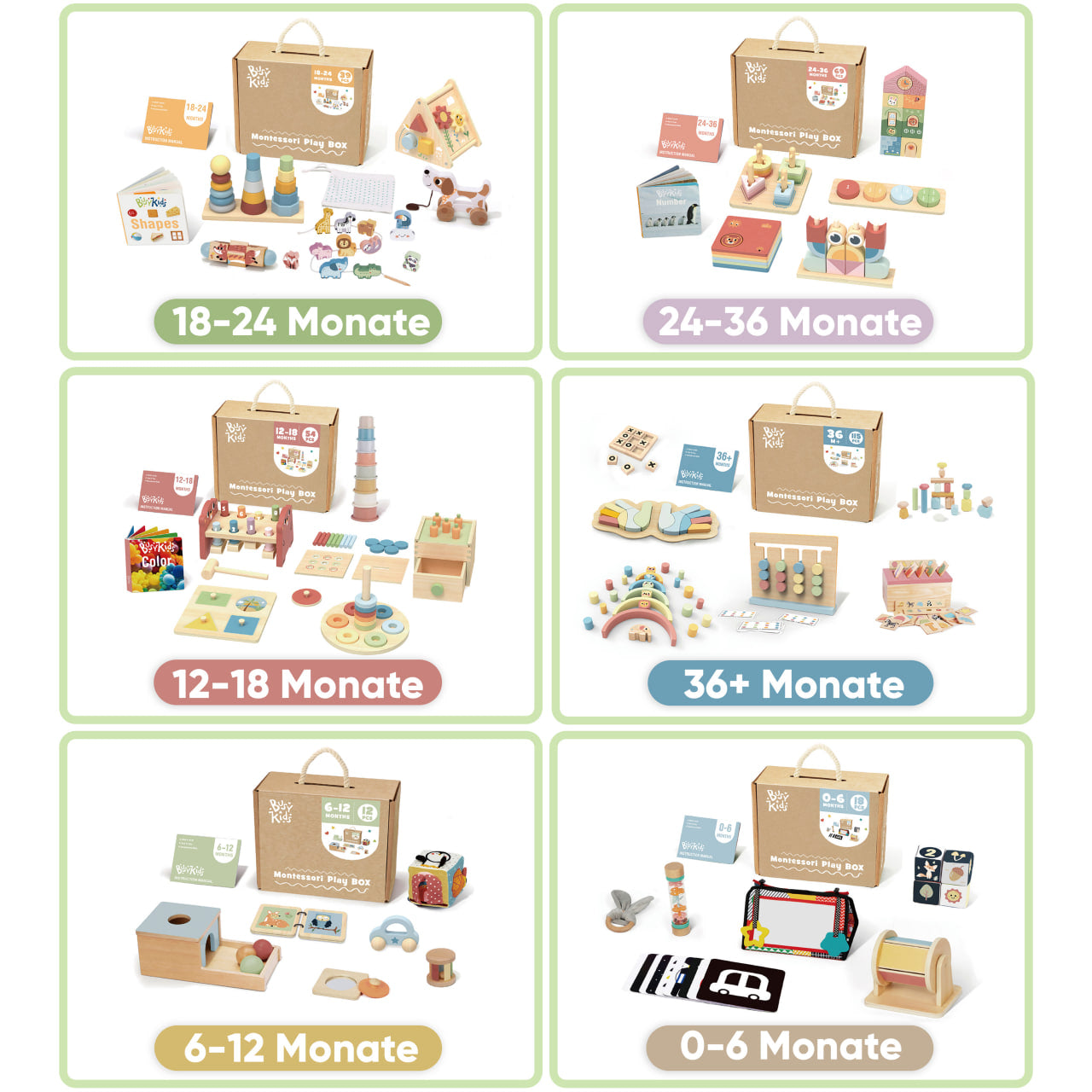 BusyKids Montessori box – 36+ maanden – productbeeld 7